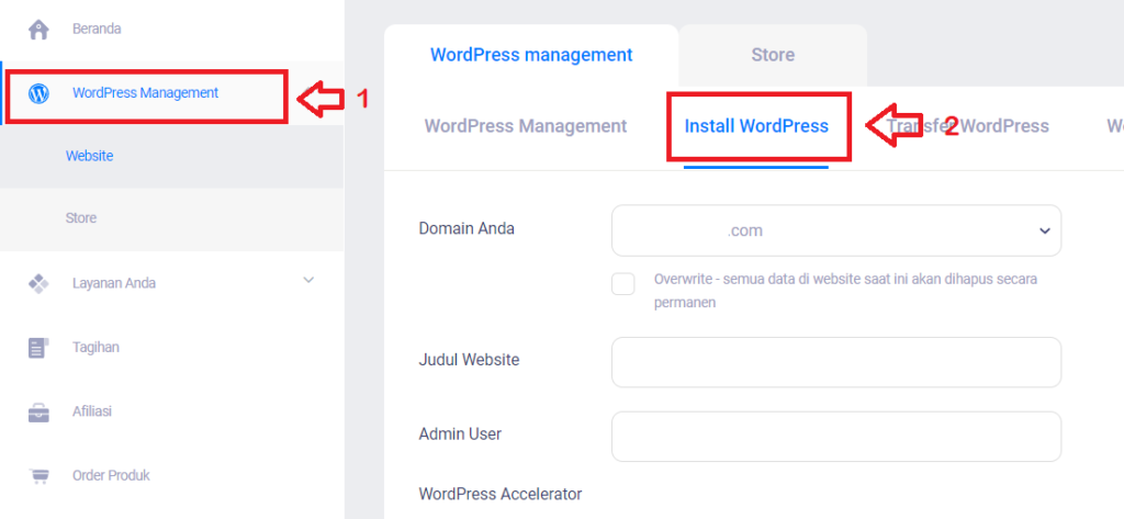 3 Cara Install WordPress [Hingga Login ke Dashboard WordPress]