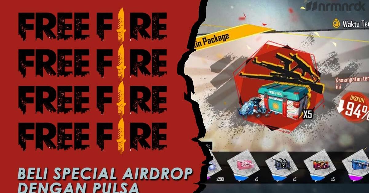 cara membeli special airdrop free fire