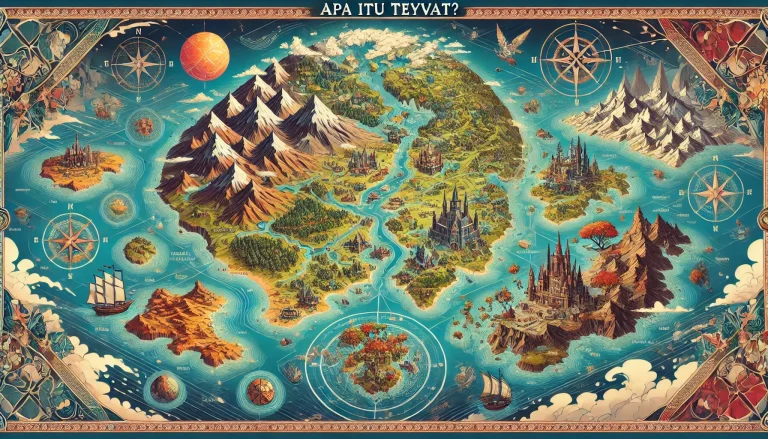 Mengenal Apa Itu Teyvat: 7 Fakta Menarik Tentang Dunia Genshin Impact apa itu teyvat