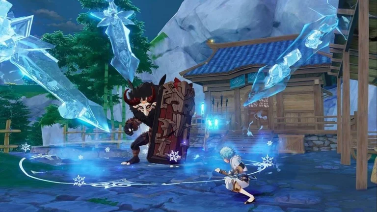 frozen genshin impact